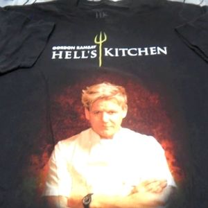 New Gordon Ramsay "Hells Kitchen" Short Sleeve T-Shirt (XL)
